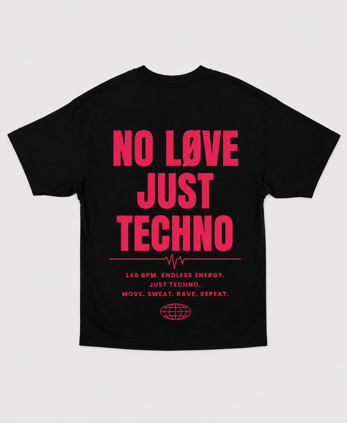 NO LOVE JUST TECHNO-Précommande limitée