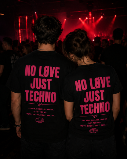 NO LOVE JUST TECHNO-Précommande limitée